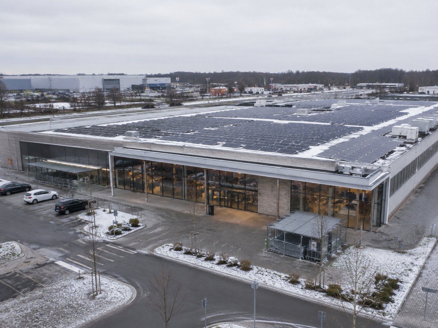 PV-Anlage Einkaufscenter Niedersachsen