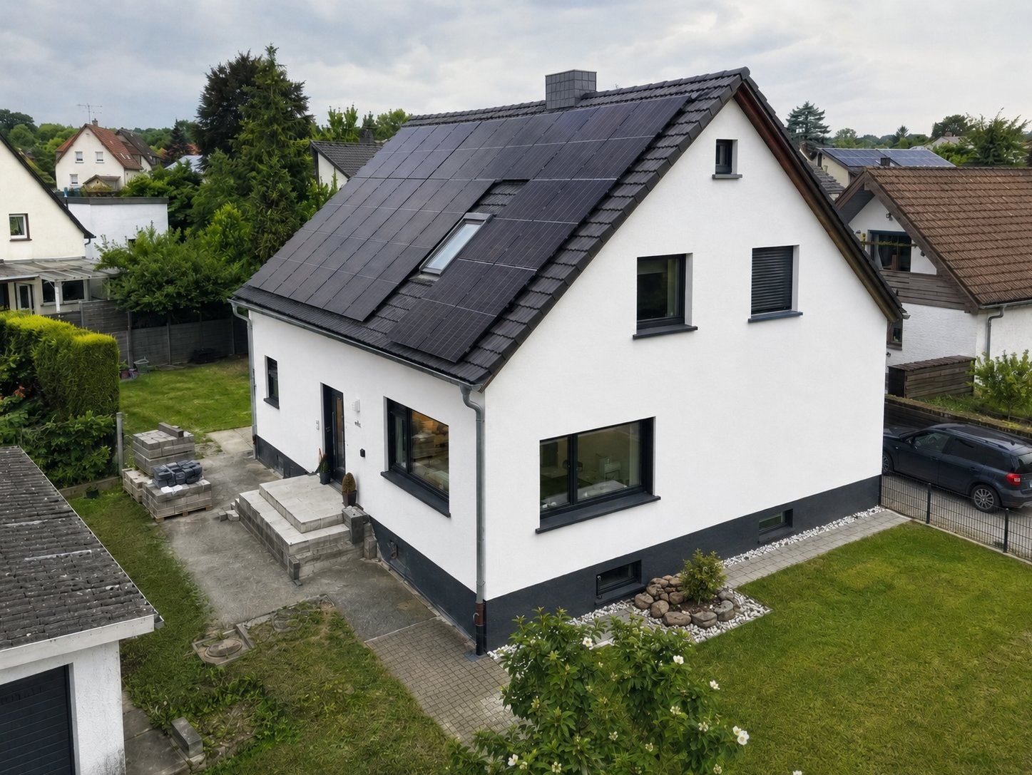 Energetische Sanierung Einfamilienhaus Hessen